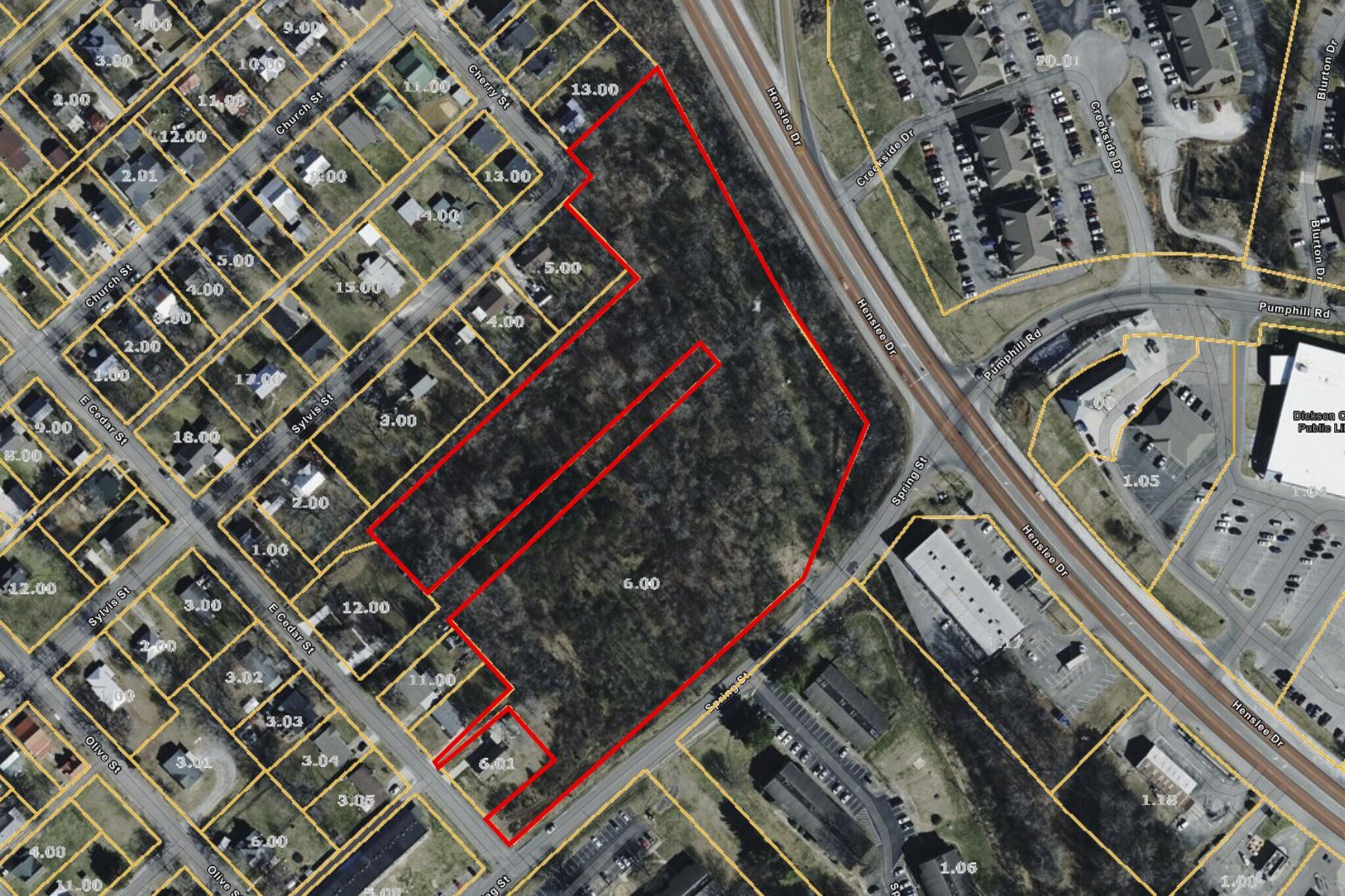 0 Henslee Drive / Spring Street st, Dickson, TN à vendre Photo principale– Image 1 sur 22