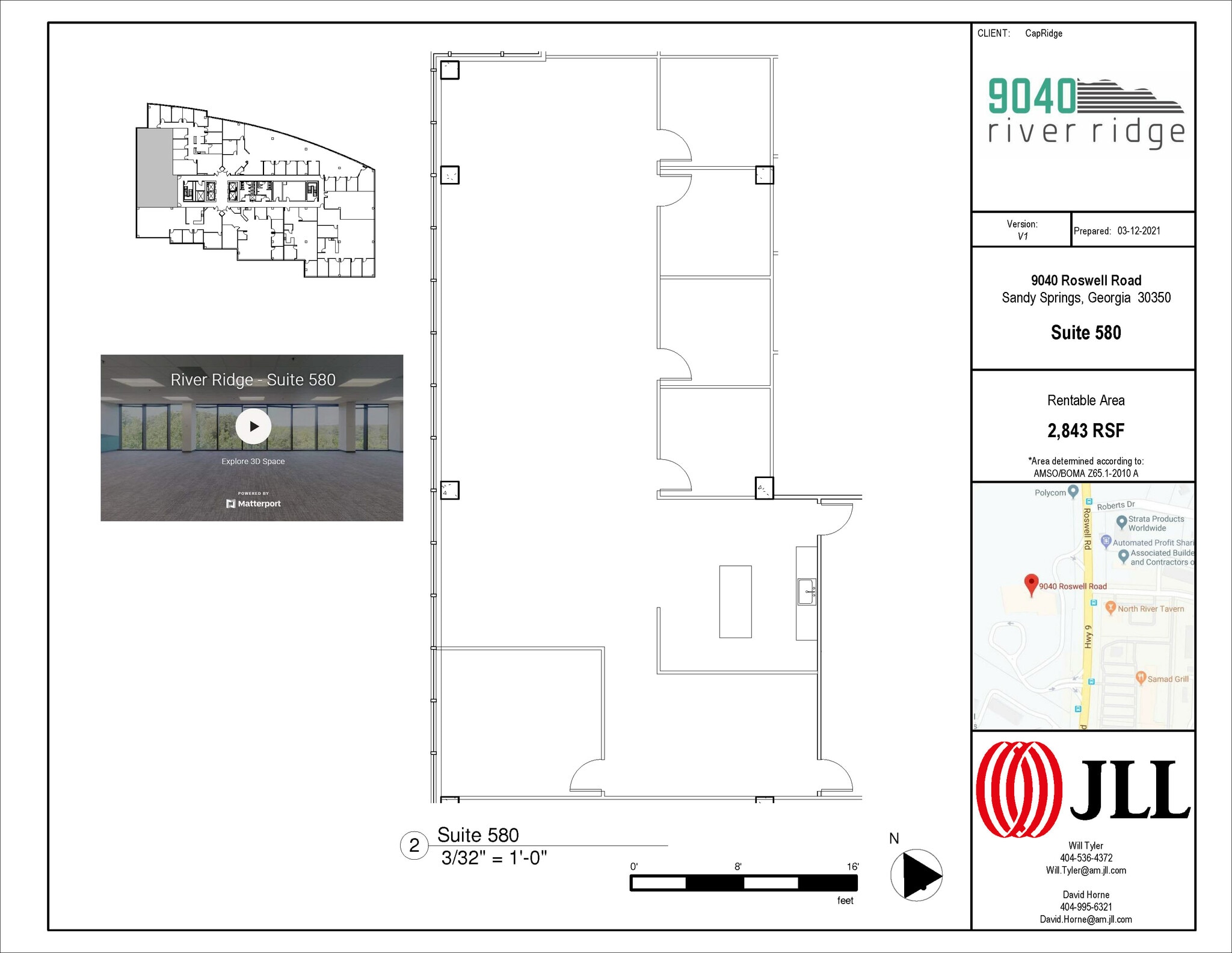 9040 Roswell Rd, Atlanta, GA à louer Plan d’étage– Image 1 sur 1