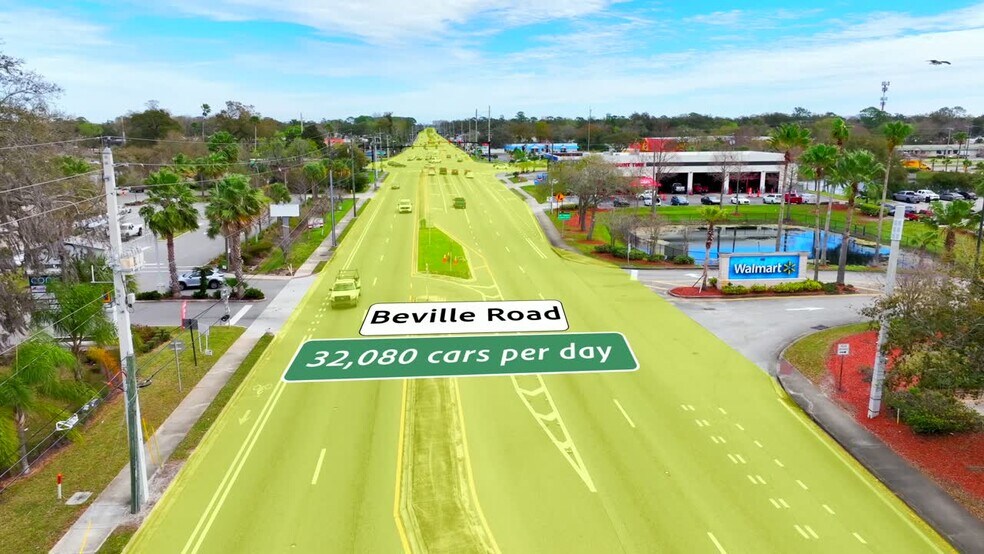 1128 Beville Rd, Daytona Beach, FL à louer - Vidéo sur l’annonce professionnelle – Image 2 sur 10