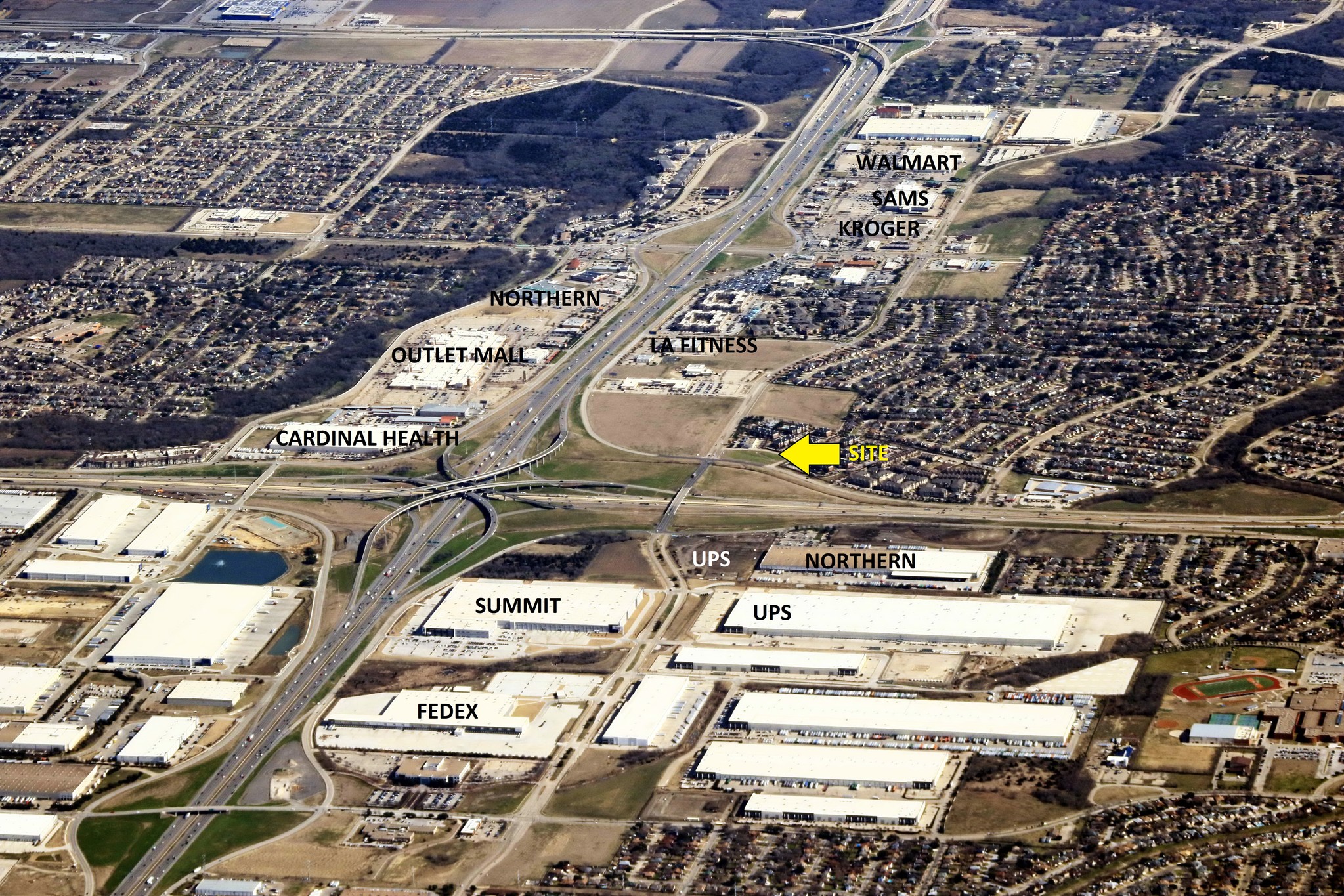 4110 State Hwy 360, Grand Prairie, TX à vendre Aérien– Image 1 sur 8
