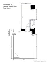 1600 Boulder St, Denver, CO à louer Plan de site– Image 1 sur 1