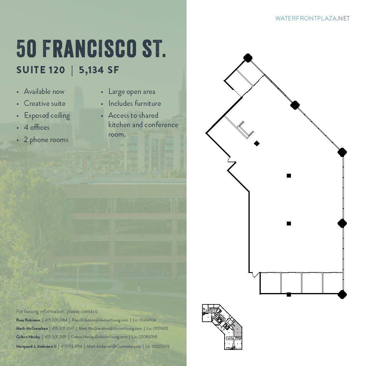 1700 Montgomery St, San Francisco, CA à louer Photo intérieure– Image 1 sur 1
