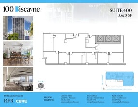 100 N Biscayne Blvd, Miami, FL à louer Plan de site– Image 1 sur 8
