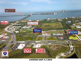 5555 N Wickham Rd, Melbourne, FL - VUE AÉRIENNE  vue de carte - Image1