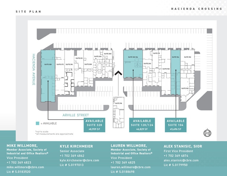 5275 Arville St, Las Vegas, NV à louer - Plan de site – Image 2 sur 5