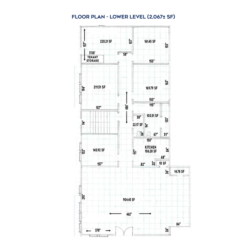 2370 Vineville Ave, Macon-Bibb, GA à louer Plan d’étage– Image 1 sur 1