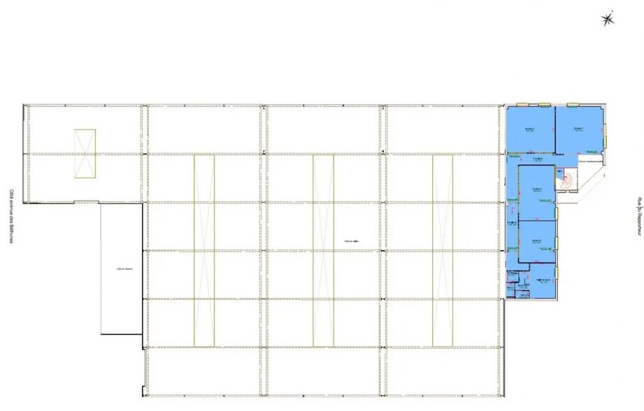 Local d'activités dans SAINT-OUEN-L'AUMONE à vendre - Plan d’étage – Image 2 sur 15