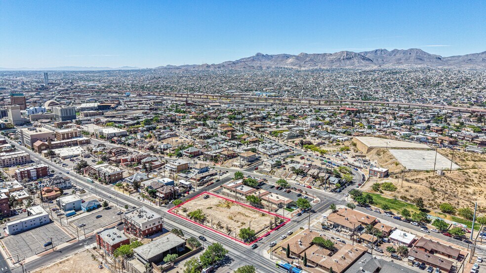 1401 N Oregon St, El Paso, TX à vendre - Aérien – Image 3 sur 7