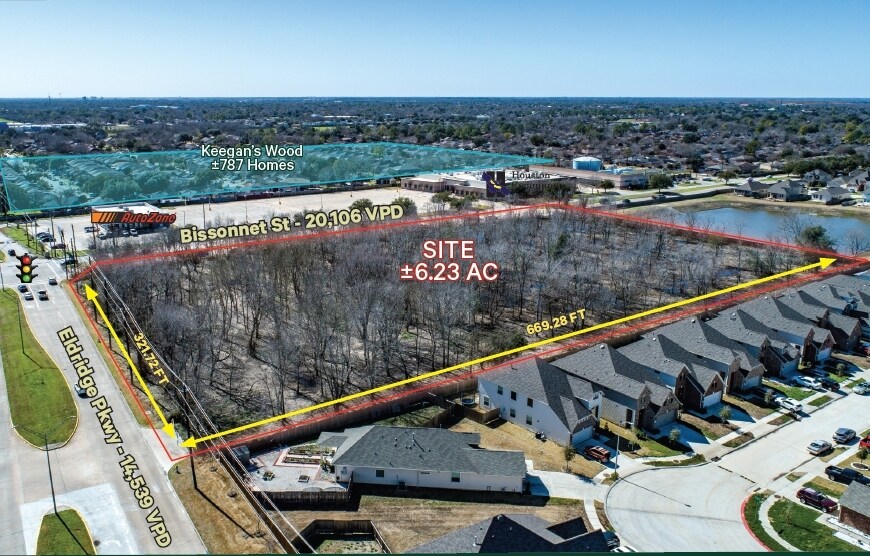 0 Bissonnet St & Eldridge Pky, Houston, TX à vendre - Aérien – Image 2 sur 3