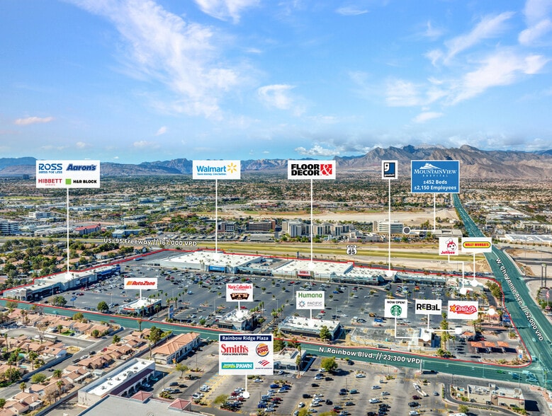 3001 N Rainbow Blvd, Las Vegas, NV à louer - Aérien – Image 3 sur 10