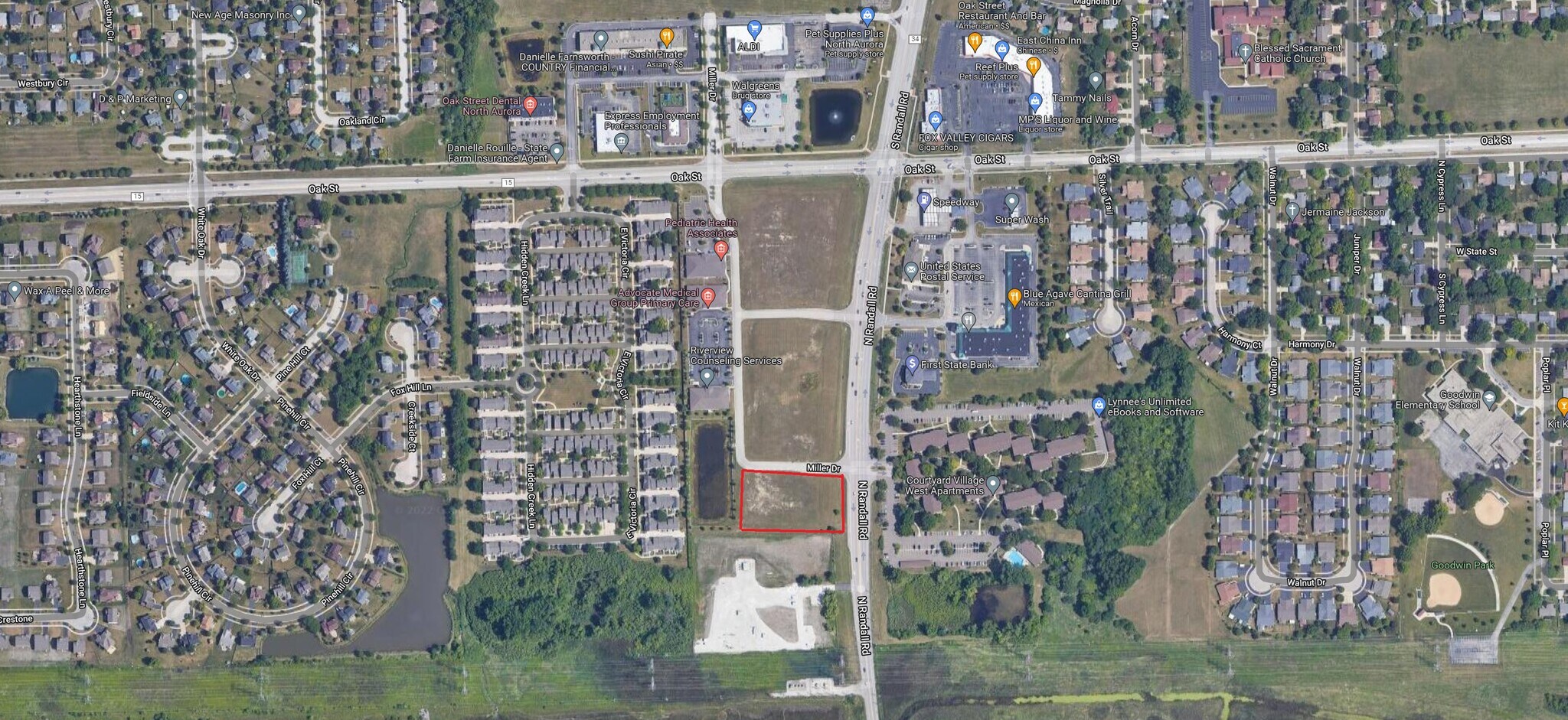 Oak St & Randall Rd, North Aurora, IL à vendre Photo principale– Image 1 sur 5