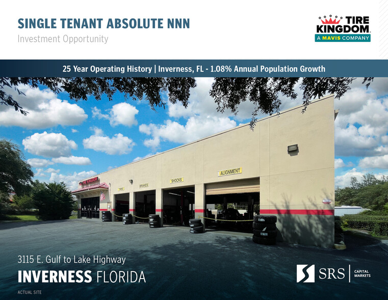 3115 E Gulf to Lake Hwy, Inverness, FL à vendre - Photo de l’immeuble – Image 1 sur 9