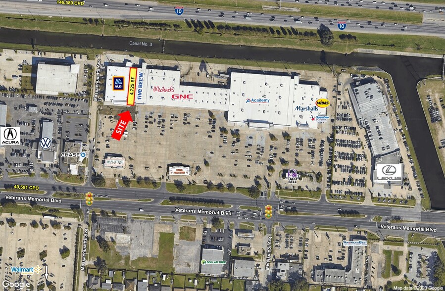 8835-8855 Veterans Memorial Blvd, Metairie, LA à louer - Photo de l’immeuble – Image 2 sur 3