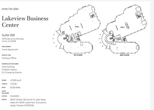 3 Ada St, Irvine, CA à louer Plan d’étage– Image 1 sur 1