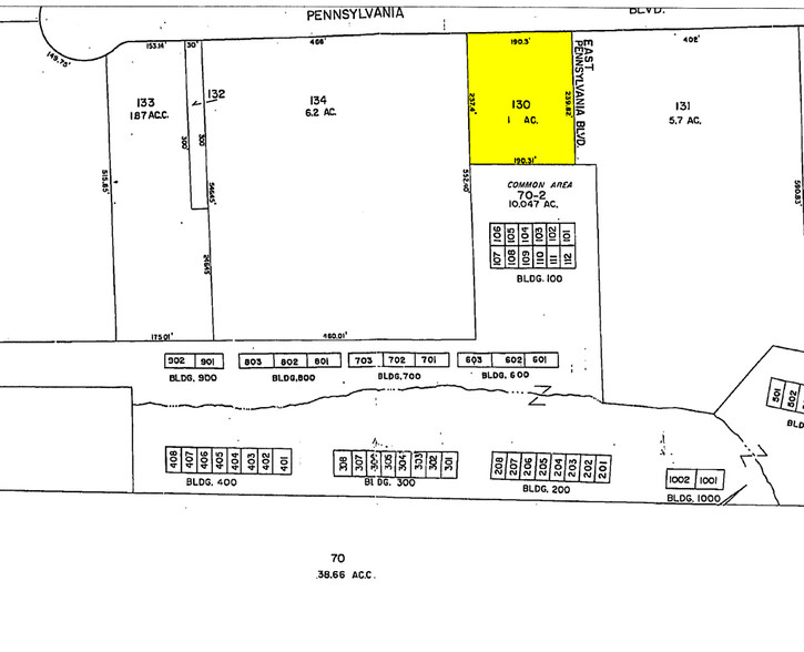 875 Pennsylvania Blvd, Feasterville, PA à vendre - Plan cadastral – Image 3 sur 10