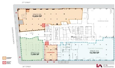 27-01 Queens Plz N, Long Island City, NY à louer Plan d’étage– Image 1 sur 1