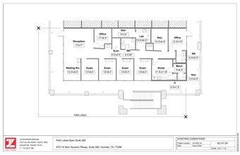 9701 N Sam Houston Pky, Humble, TX à louer Plan d’étage– Image 1 sur 1