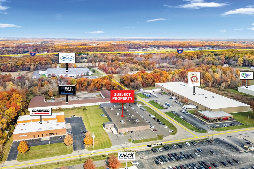 380 Victoria Rd, Youngstown, OH à vendre - Aérien – Image 2 sur 2