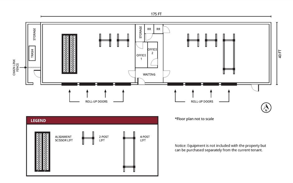 1401 Union Ave, Bakersfield, CA à vendre - Plan d’étage type – Image 3 sur 5