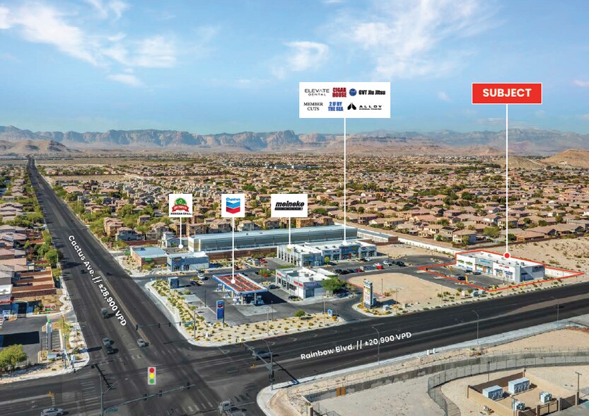 10415 S Rainbow Blvd, Las Vegas, NV à vendre - Aérien – Image 2 sur 9