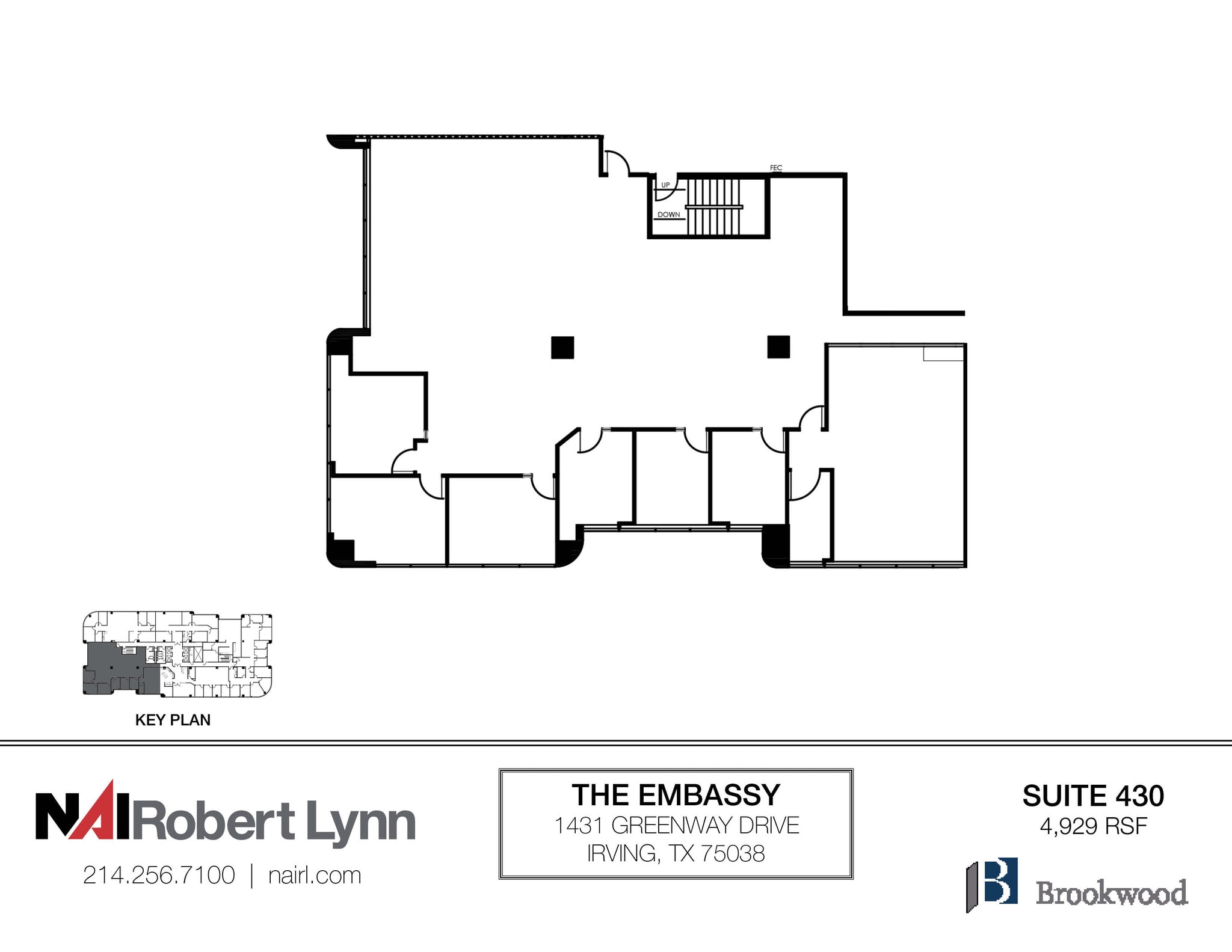 1431 Greenway Dr, Irving, TX à louer Plan d’étage– Image 1 sur 2