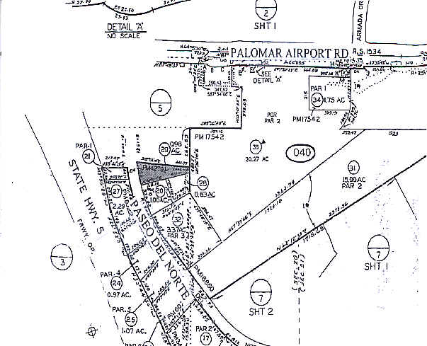6118 Paseo Del Norte, Carlsbad, CA à louer - Plan cadastral – Image 3 sur 4