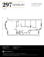 297 Newbury St, Boston, MA à louer Plan d’étage– Image 1 sur 1