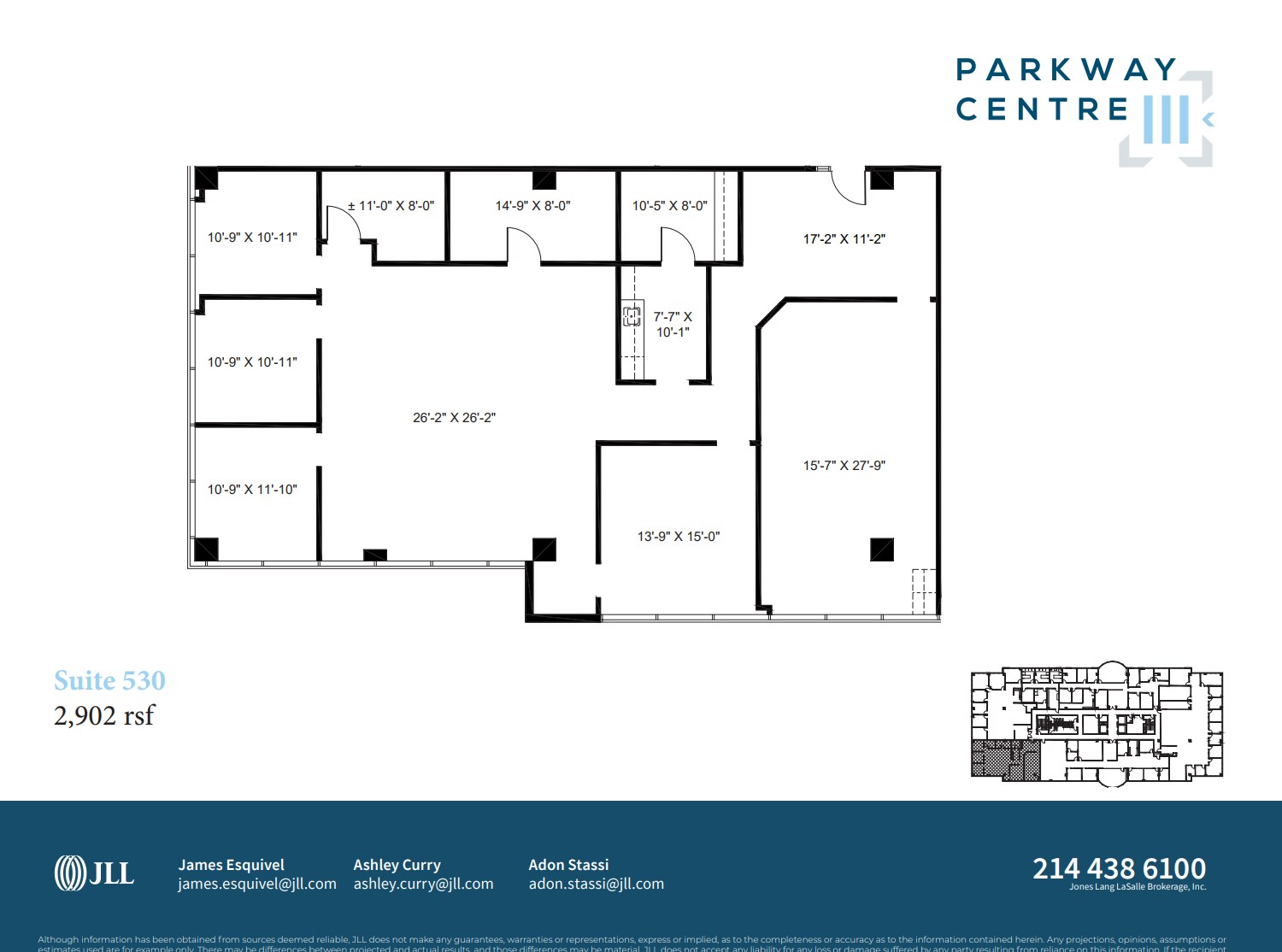 2745 Dallas Pky, Plano, TX à louer Plan d’étage– Image 1 sur 1
