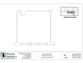 180 Varick St, New York, NY à louer Plan d’étage– Image 2 sur 2
