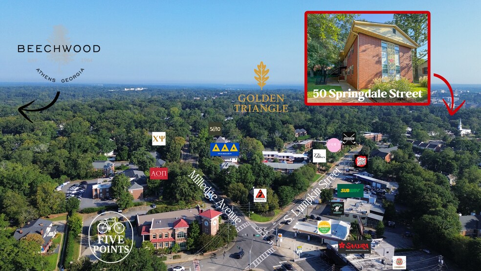 50 Springdale St, Athens, GA à vendre - Photo de l’immeuble – Image 2 sur 26