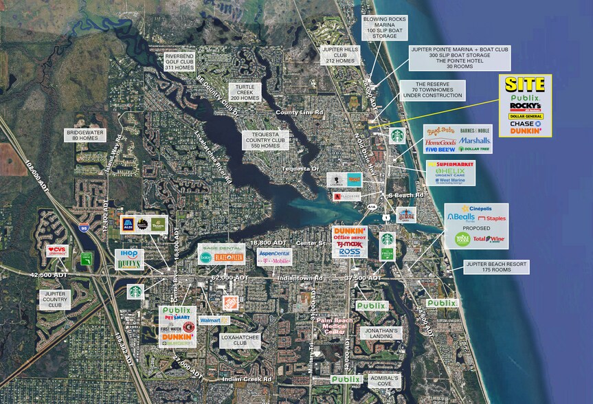 566-700 N US Highway 1, Tequesta, FL à louer - Photo de l’immeuble – Image 1 sur 6