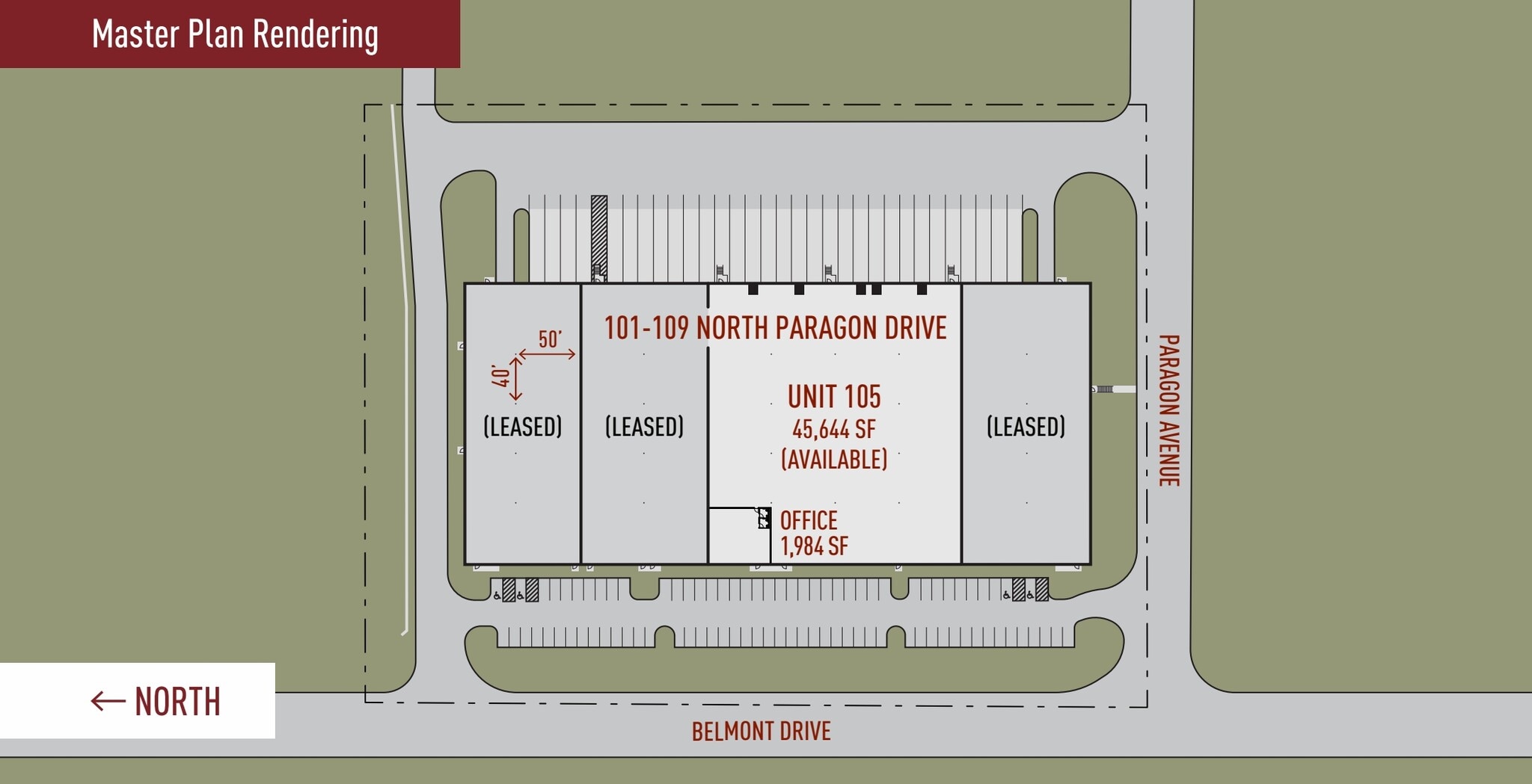 101 Paragon Dr, Romeoville, IL à louer Plan de site– Image 1 sur 1