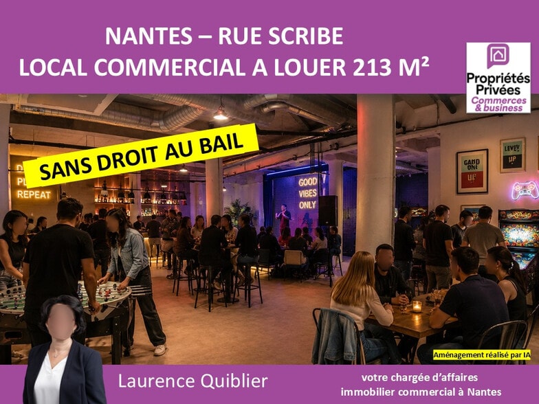 Local commercial dans Nantes à louer - Photo de l’immeuble – Image 2 sur 11