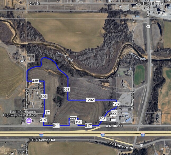 3061 Old 66 Road, Hydro, OK à vendre - Plan cadastral – Image 3 sur 25