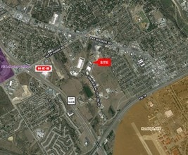 1648 N Lake Pass, Universal City, TX - VUE AÉRIENNE  vue de carte