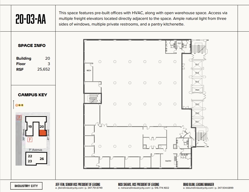 4000-4014 1st Ave, Brooklyn, NY à louer Plan d’étage– Image 1 sur 1