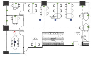 1801 Broadway, Denver, CO à louer Plan d’étage– Image 1 sur 1