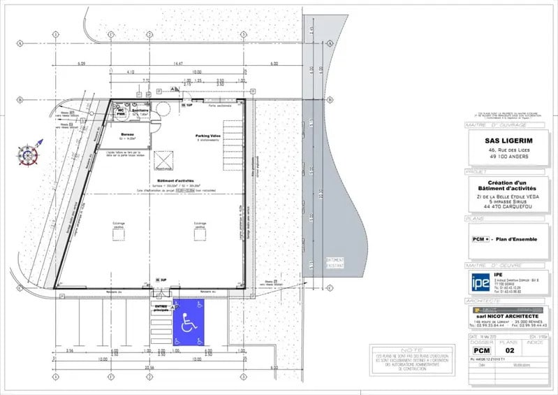 Local commercial dans Carquefou à louer - Plan d’étage – Image 2 sur 2