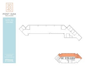 3040 Post Oak Blvd, Houston, TX à louer Plan d’étage– Image 1 sur 1