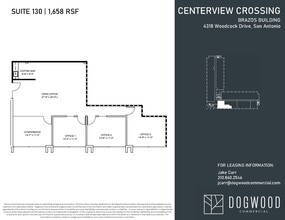 4318 Woodcock Dr, San Antonio, TX à vendre Plan d’étage– Image 1 sur 1