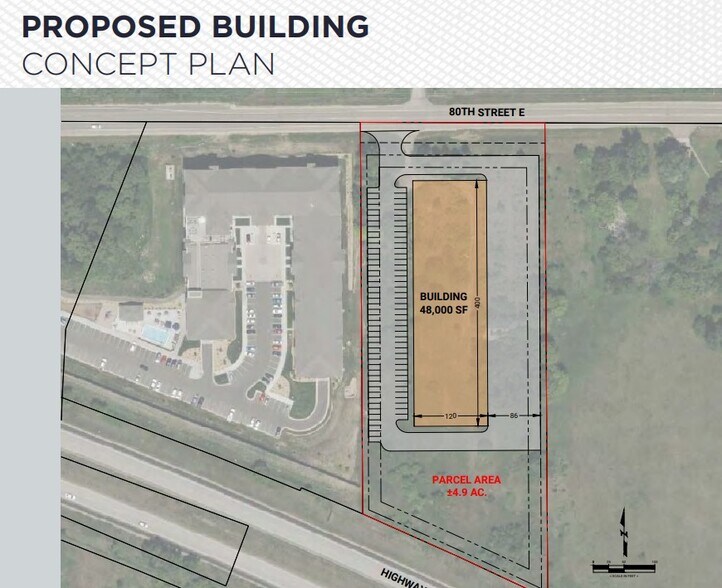 1620 80th St E, Inver Grove Heights, MN à louer - Plan de site – Image 3 sur 3