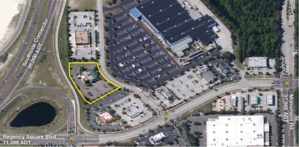 414 Commerce Center Dr, Jacksonville, FL - Vue aérienne vue de carte - Image1