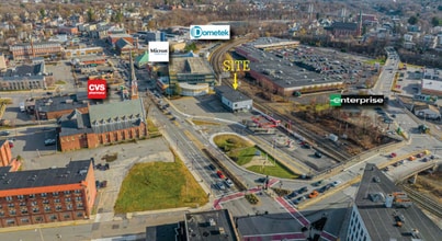 180 Main St, Fitchburg, MA - Vue aérienne  vue de carte - Image1