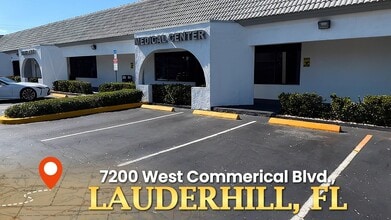 7100 W Commercial Blvd, Lauderhill, FL à louer - Vidéo sur l’annonce professionnelle 