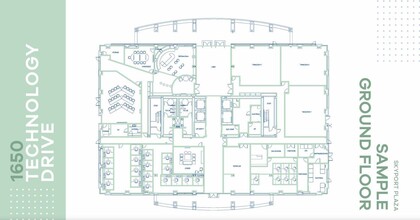 1700 Technology Dr, San Jose, CA à louer Plan d’étage– Image 1 sur 1