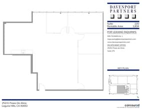25231 Paseo de Alicia, Laguna Hills, CA à louer Plan de site– Image 1 sur 1