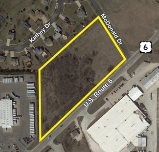 Plus de détails pour NWC Route 6 & McDonald Dr, Channahon, IL - Terrain à vendre