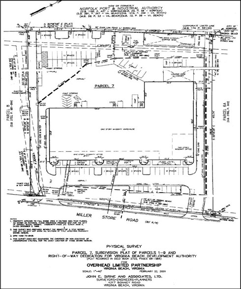 1417 Miller Store Rd, Virginia Beach, VA à louer - Plan cadastral – Image 2 sur 10