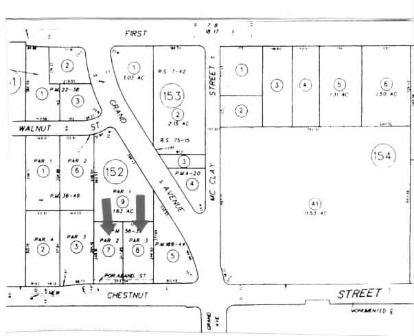 1311 E Chestnut Ave, Santa Ana, CA à louer - Plan cadastral – Image 2 sur 4