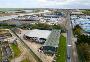 Harbour Rd, Rye, ESX - VUE AÉRIENNE vue de carte